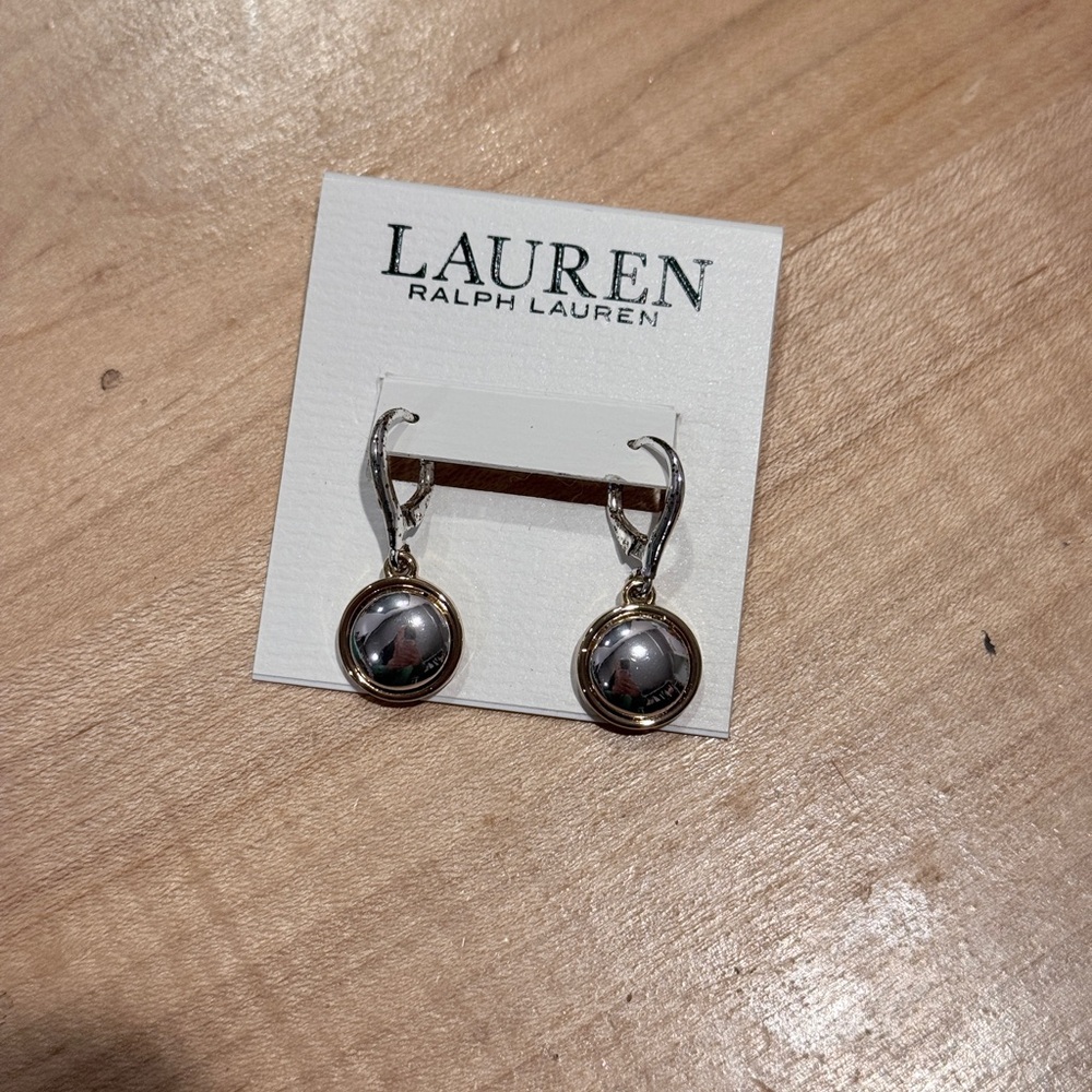 Lauren Ralph Lauren Silver and Gold Earrings